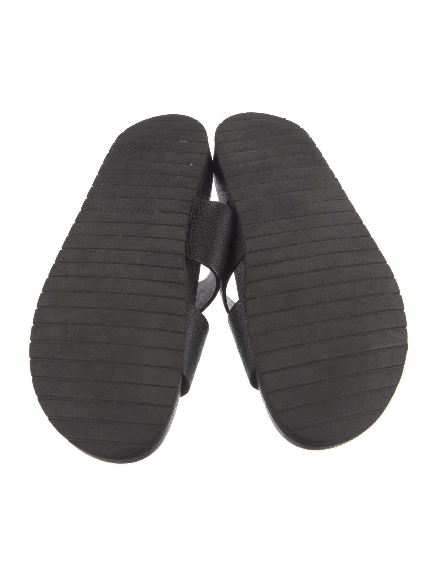 Vince Leather Slides